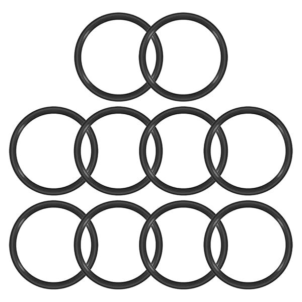 Othmro 10pcs Nitrile Rubber O-Rings 2mm Wire Dia 36mm OD Metric Washers for Oil Air Sealing Professional Plumbing Car Repair