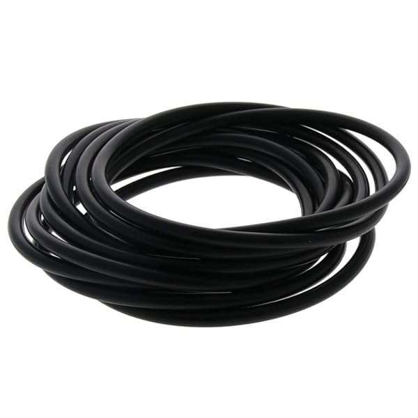 10pcs Othmro Nitrile Rubber O-Rings - 5mm Wire Dia, 105mm OD for Oil & Air Sealing | Ideal for Plumbing & Car Repair