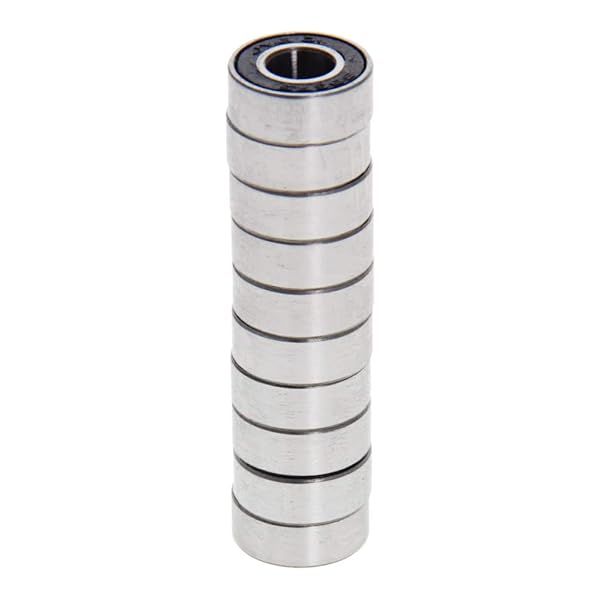 Othmro 10Pcs 6862RS Deep Groove Ball Bearings Double Sealed Gcr15 for Scooters Elevators Ship Rudder Shafts 024x051x02inch