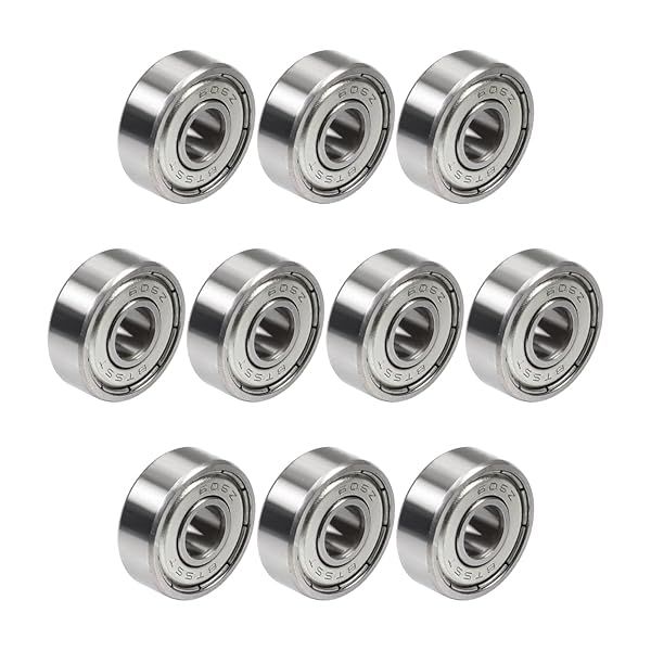 Othmro 20Pcs 606ZZ Deep Groove Ball Bearings Double Sealed Gcr15 for Scooters Elevators Ship Rudder Shafts 0.24x0.67x0.24inch