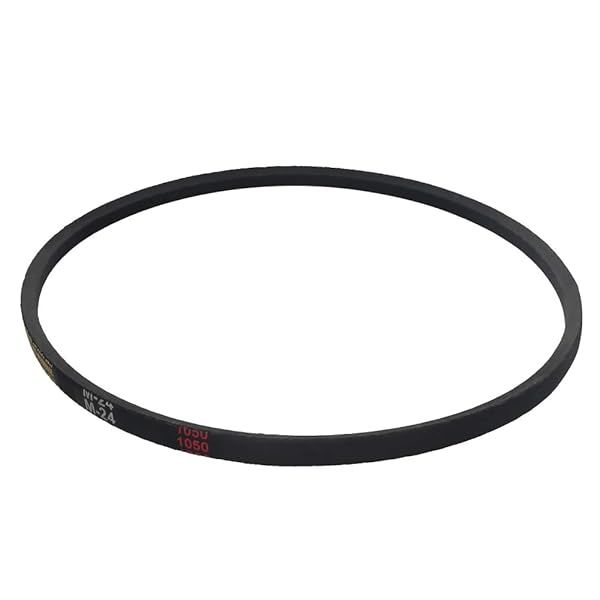 Othmro M-24 Drive V Belt 24in Inner Girth Industrial Power Rubber Transmission Belt for Lawn Mower Replacement Upper Deck