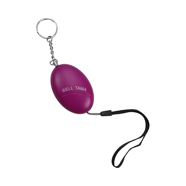 Othmro 4 Pack 120DB Personal Alarm Purple for Safety and Security on the Go