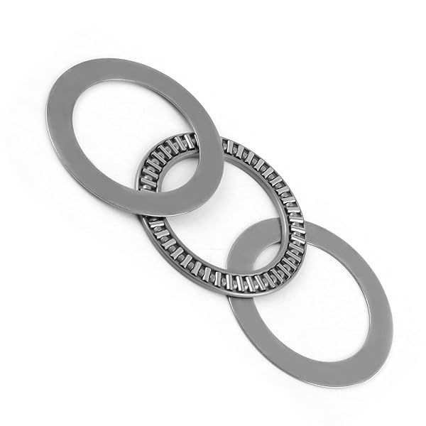 Othmro Thrust Ball Bearings AXK5578 55mm Inner Diameter 78mm Outer Diameter GCr15 Steel with Washers for High Performance