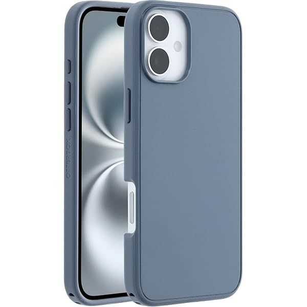 OtterBox Symmetry Series MagSafe Case for iPhone 16 Plus Shockproof Drop Proof Protective Thin Case Military Standard Blue
