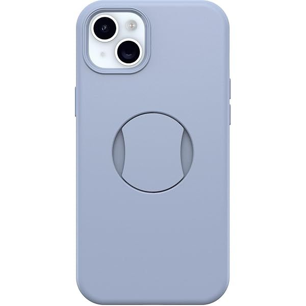 OtterBox iPhone 15 Plus and 14 Plus OtterGrip Symmetry Case You DO Blue Built-in Grip Sleek Design Snaps to MagSafe Protects Camera and Screen