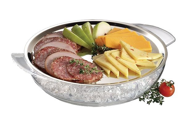 PRODYNE ICED Platter IC-10: Ultimate Chilled Serving Solution for Parties & Events