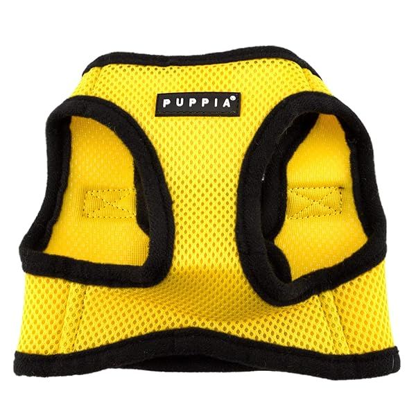 PUPPIA International Soft B Vest Harness Medium Yellow for Dogs