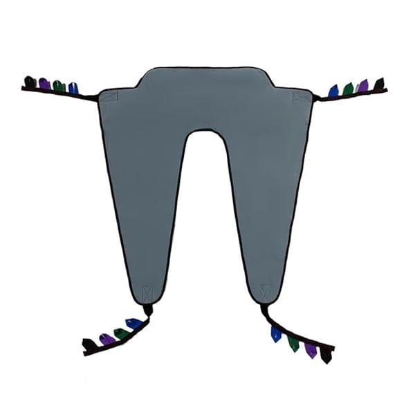 Patient Aid Sit to Stand Transport Lift Sling for Safe Transfers Washable Polyester Large Size 225-350 lbs Capacity for Elderly Disabled