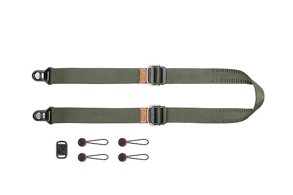 Peak Design Slide Lite Camera Strap Sage (SLL-SG-3) - Lightweight, Versatile & Comfortable for Photographers