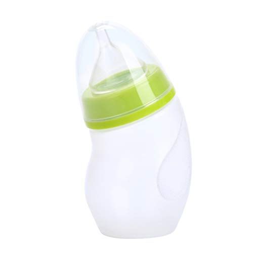 Pet Feeding Bottle for Kittens & Puppies - 180ML Nurser Bottle with Nipple, Ideal for Small Cats & Dogs, Random Color