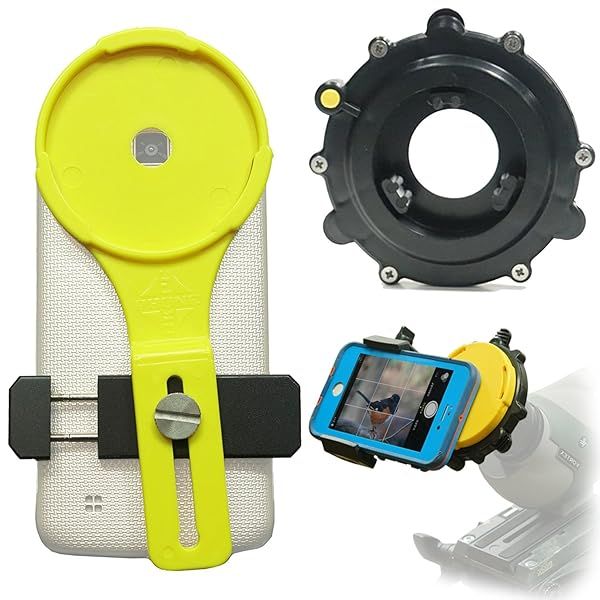 Phone Skope Lollipop Universal Digiscoping Kit for Spotting Scopes Binoculars Microscopes Hunting Biology and Birding Phone Scope Lenses U1