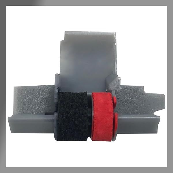 Pokanic IR-40T Black Red Ink Roller Ribbon Cartridge Replacement for Canon Casio Sharp Citizen Calculators 1 Pack