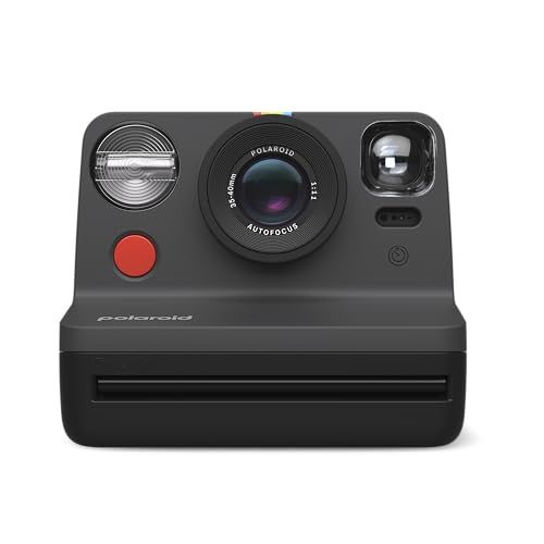 Polaroid Now 2nd Gen I-Type Instant Film Camera - Black (9095) | Capture Memories Instantly