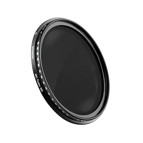 Polaroid 58mm ND Fader Filter: Multi-Coated Variable Neutral Density for All Camera Lenses