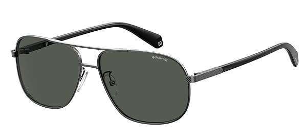 Shop Polaroid PLD 2074/S/X Ruthenium/Grey Men's Sunglasses - Stylish & Durable Eyewear