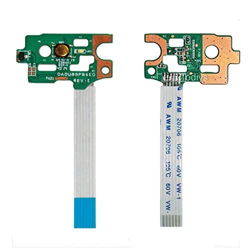 HP 14-N 15-N Series Power Button Switch Board Replacement - DA0U83PB6E0 Compatible Models