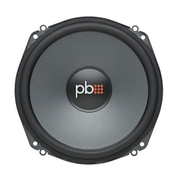 PowerBass OE-700 OEM Replacement 7'' Midrange Speakers - High-Quality Sound Upgrade (Pair)