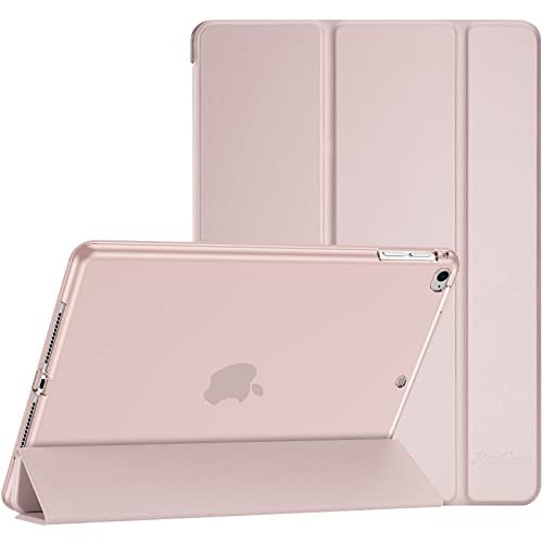 ProCase Smart Case for iPad 9.7 Inch 6th 5th Generation Air 2 Air 1 Slim Soft TPU Stand Cover Pink