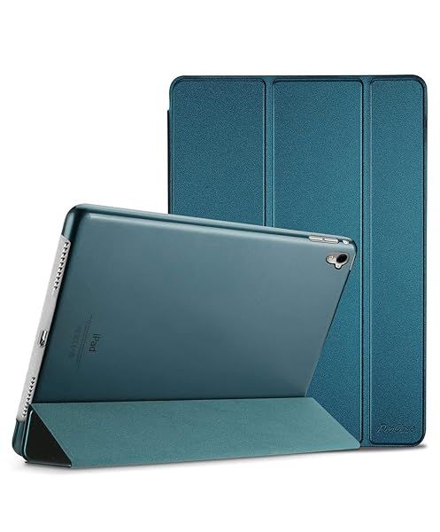 ProCase Smart Case for iPad Pro 9.7 Inch 2016 Ultra Slim Lightweight Stand Shell with Translucent Frosted Back Cover Teal