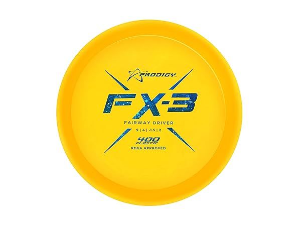 Prodigy Disc 400 FX-3: Reliable & Stable Fairway Driver for Beginners | Fast, Straight Distance Driver (170-174g)