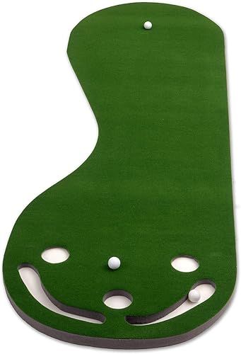 Enhance Your Game with Putt-A-Bout Grassroots 9x3 ft Par Three Putting Green