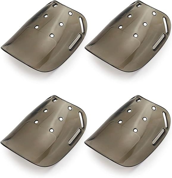 QWORK Metatarsal Guard, 2 Pack Safety Footwear Attachment for Metatarsal Protection, Safety Shoe Cover for Most Work Boots, Universal Size (2 Pair)