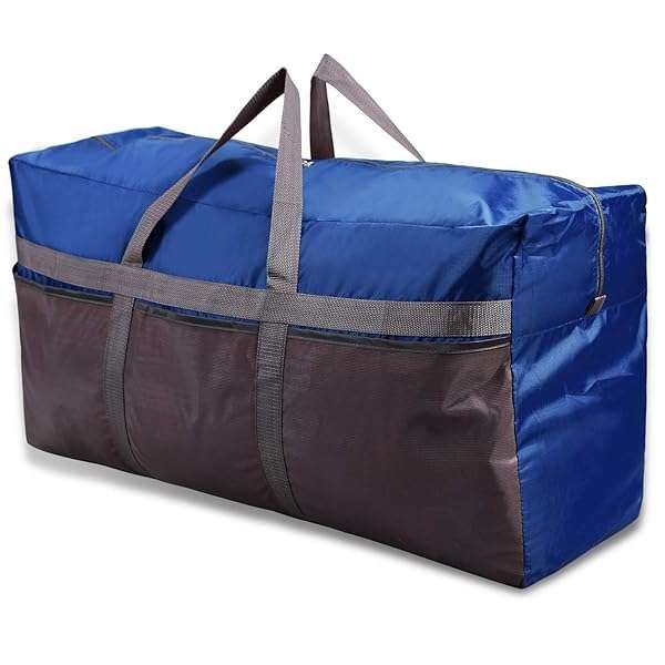 REDCAMP 96L Extra Large Lightweight Duffle Bag - Water Resistant & Foldable Travel Bag for Men & Women in Dark Blue