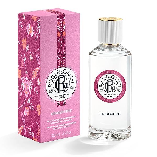 ROGER & GALLET Gingembre Body Spray for Women - 3.3 Oz Fragrant Water | Refreshing Ginger Scent
