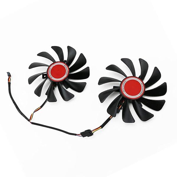 Rakstore CF1010U12S 95mm Graphics Card Cooling Fan Replacement for XFX RX 580 RX 590 Quiet Performance Upgrade