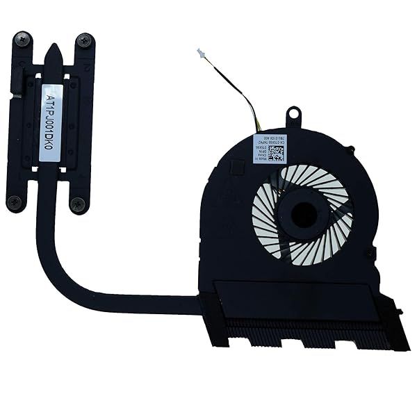 Rangale CPU Cooling Fan with Heatsink for Dell Inspiron 5565 5567 5767 15.6 Inch Integrated Graphics Laptop T6X66 0T6X66