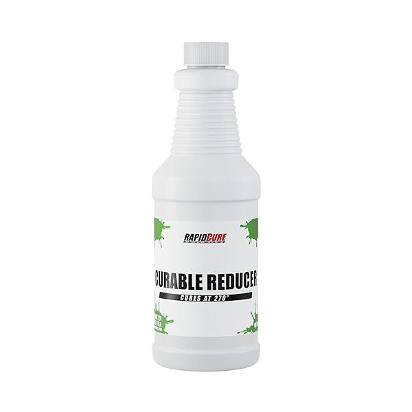 Rapid Cure Plastisol Ink Curable Reducer Quart 32 oz Screen Printing Ink Viscosity Reducer Thinner Additive for Your Screen Printing Kit