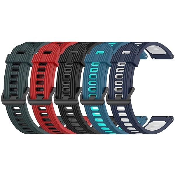 Replacement Bands Compatible with Kospet Tank M1 AMAZTIM C20 Military Slothcloud Smart Watch Band,Soft Silicone Sport Wristband Quick Release Watch