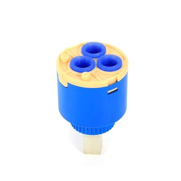 Replacement 2x Ceramic Disc Faucet Cartridge for Kitchen Waterfall Taps - 35mm Valve Control