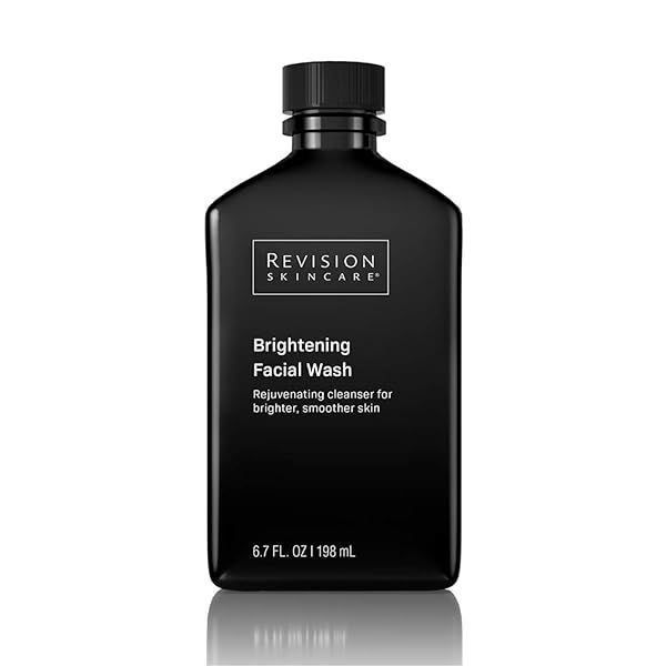 Revitalize Your Skin: Revision Skincare Brightening Facial Wash with Vitamin C & E - Exfoliating Cleanser 6.7 fl oz