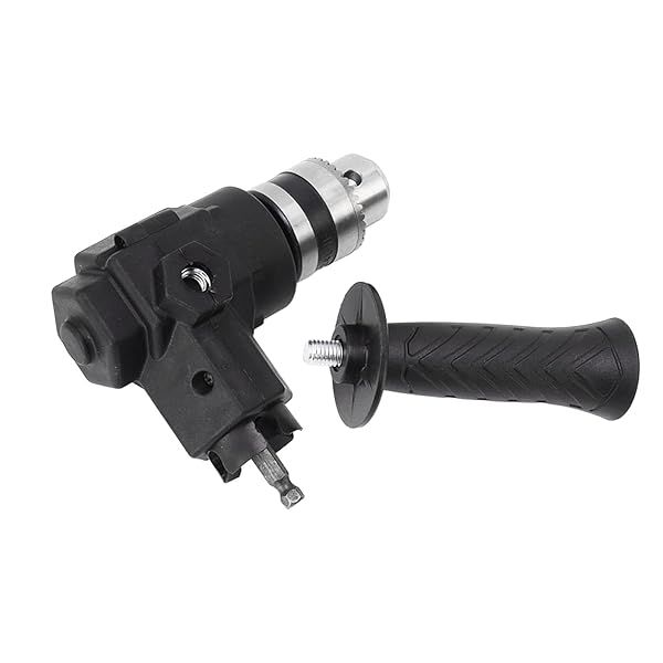 Right Angle Bend Extension 90 Degree Cordless Drill Attachment for Tight Corners Professional Right Angle Drill Adapter