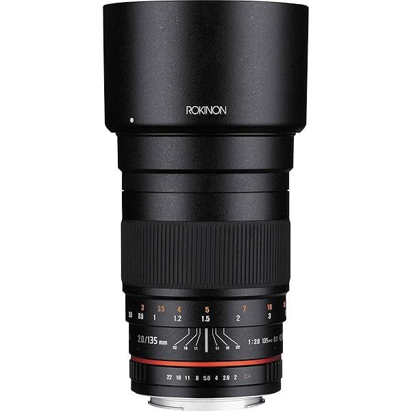 Rokinon 135mm F2.0 ED UMC Telephoto Lens for Canon DSLR Cameras High Quality Photography Gear