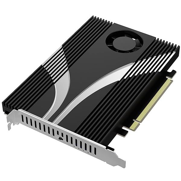 Upgrade Your Storage: SABRENT 4-Drive NVMe SSD PCIe 4.0 Adapter Card with Active Cooling [EC-P4BF]