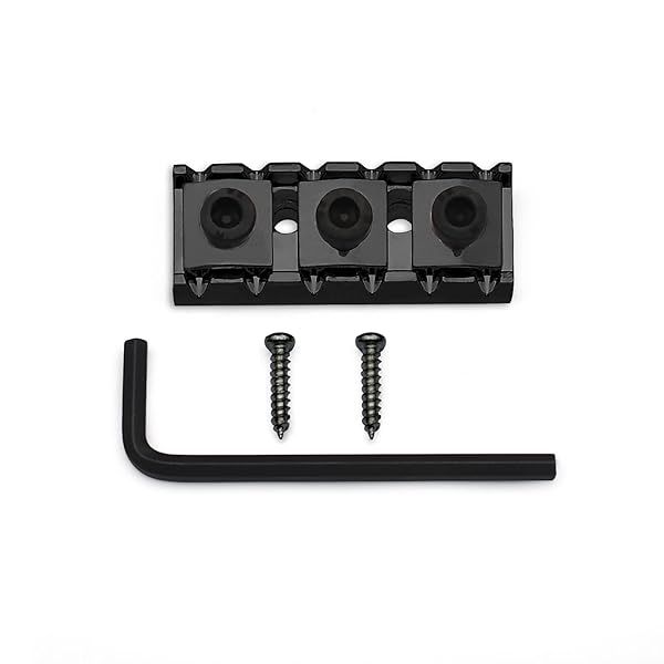 SAPHUE 42MM Guitar Tremolo Bridge Locking Nut 1-11 16