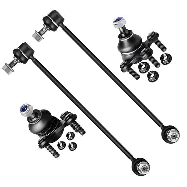 SCITOO 4pcs Front Suspension Kit Sway Bar Link Lower Ball Joint for VW Jetta Passat Golf 2005-2018