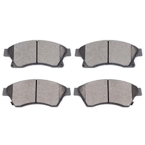 SCITOO Ceramic Brake Pads for 2011-2017 Chevrolet Cruze & Sonic - 4pcs Front Brake Kit
