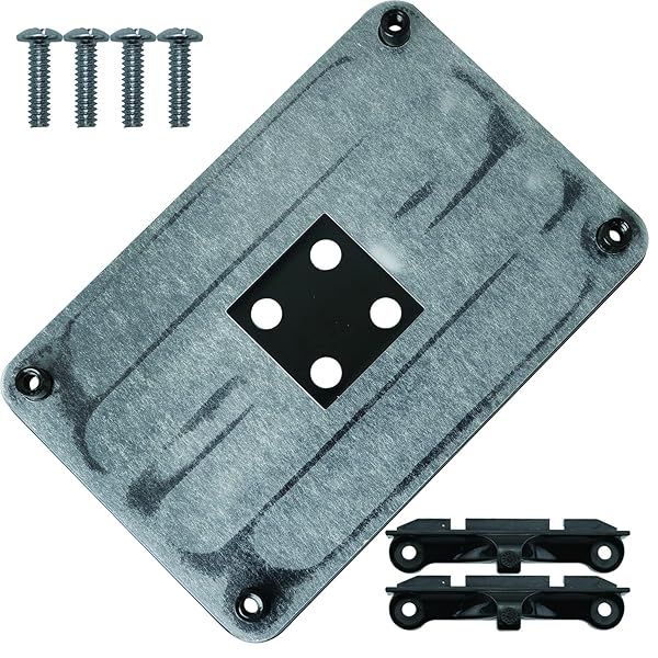 Durable SJZBIN AM4 CPU Heatsink Bracket for AMD Motherboards - Compatible with B350, X370, A320, X470, B450, B550, X570