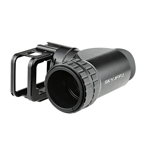 SKYJFFJ Scope Side Camera Adapter Bracket for Sports Cameras Ideal for Outdoor Scenes