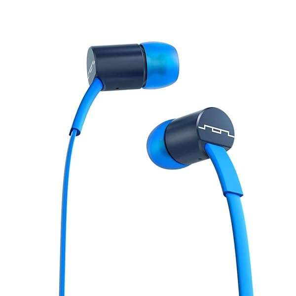 Buy SOL REPUBLIC Jax Wired In-Ear Headphones - Apple Compatible, Noise Isolation, Tangle-Free, 4 Ear Tips, Perfect for Calls - Blue