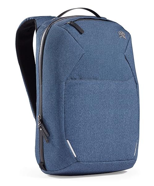 STM Myth 18L Laptop Backpack: Durable, Stylish & Protective for 15-Inch Laptops & 16-Inch MacBook Pro - Slate Blue & Black Options