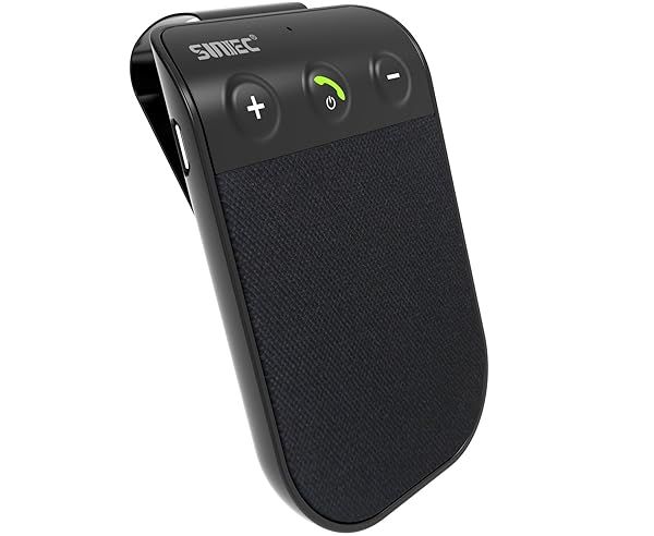 SUNIEC Bluetooth Speaker Phone for Car: Hands-Free Calling & Siri Support - BC936SA