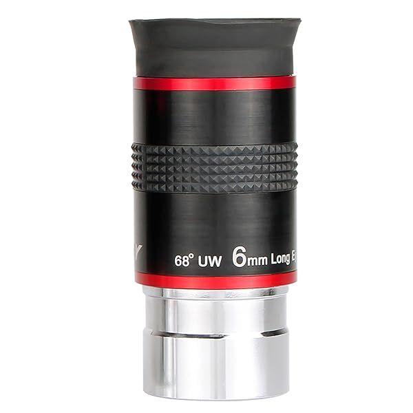 SVBONY 6mm Ultra Wide Angle Telescope Eyepiece - High Definition for Planetary Observation