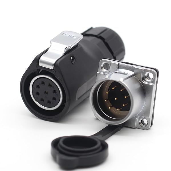 SZJELEN XHP20 9Pin Waterproof IP67 Connector for RV Solar Port - Durable Electrical Plug & Socket