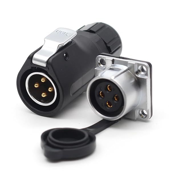 SZJELEN XHP20 IP67 4Pin Waterproof Connector for RV Solar Port & Industrial Cables