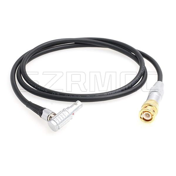 SZRMCC BNC Right Angle 9 Pin SMPTE Time Code Cable for RED Komodo Cinema Camera