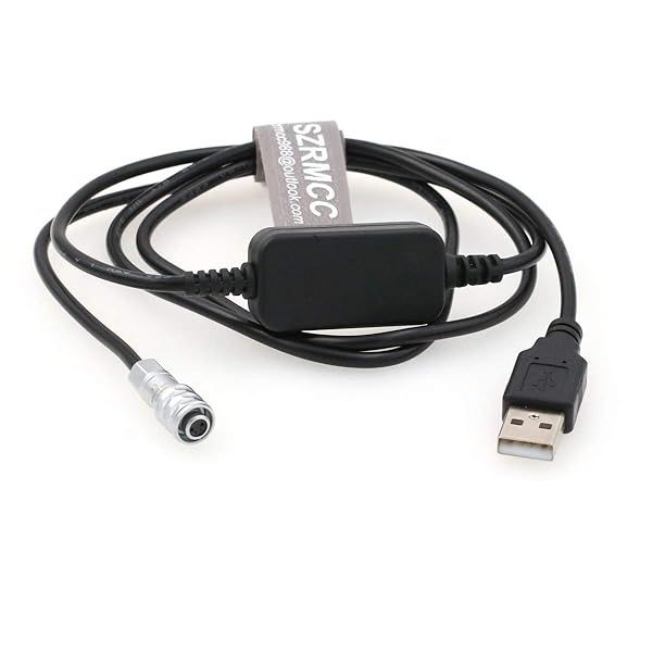 SZRMCC USB 5V 2A Mobile Power Battery with Boost 12V Cable for BMPCC4K Blackmagic Pocket Cinema Camera 4K